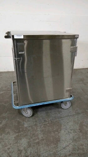 LOGIQUIP STAINLESS STEEL CASE CART (SINGLE DOOR)