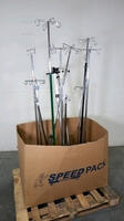 LOT OF IV POLES