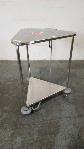 PEDIGO STAINLESS STEEL LINEN CART