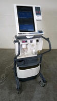 NELLCOR PURITAN BENNETT 840 VENTILATOR WITH COMPRESSOR ON ROLLING STAND (BILEVEL, TC, NEOMODE, VV+, RM)(SN 3510012729)