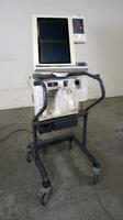 NELLCOR PURITAN BENNETT 840 VENTILATOR ON ROLLING STAND (BILEVEL, TC, NEOMODE, VV+)(SN 3510030290)