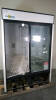 TRUE GDM-47 TWO SECTION GLASS DOOR FRIDGE