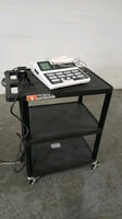 CHATTANOOGA GROUP INTELECT LEGEND COMBO PT ULTRASOUND WITH PROBE ON ROLLING CART