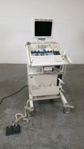 ATL ULTRAMARK 4 PLUS ULTRASOUND SYSTEM WITH 2 PROBES (ADR ITV, CLA 76)(SN H22583)