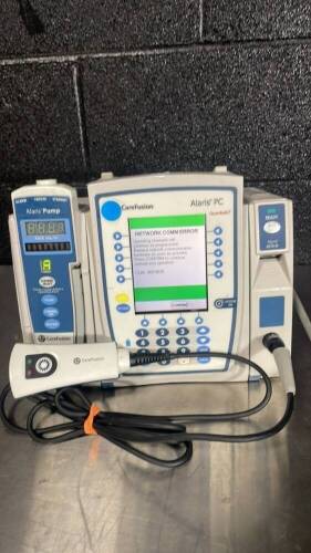 CAREFUSION ALARIS PC INFUSION PUMP W/8100 MODULE, ALARIS AUTO ID & SCANNER