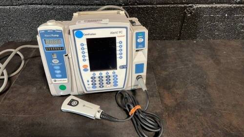 CAREFUSION ALARIS PC INFUSION PUMP W/8100 MODULE, ALARIS AUTO ID & SCANNER