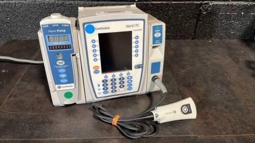 CAREFUSION ALARIS PC INFUSION PUMP W/8100 MODULE, ALARIS AUTO ID & SCANNER