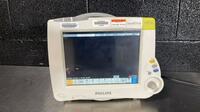 PHILIPS MP30 INTELLIVUE PATIENT MONITOR W/PHILIPS (M3001A) MULTI-PARAMETER MODULE