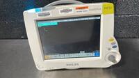 PHILIPS MP30 INTELLIVUE PATIENT MONITOR W/PHILIPS (M3001A) MULTI-PARAMETER MODULE