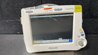 PHILIPS MP30 INTELLIVUE PATIENT MONITOR W/PHILIPS (M3001A) MULTI-PARAMETER MODULE