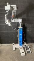 ZEISS UNIVERSAL S3 SURGICAL MICROSCOPE W/FOOTSWITCH