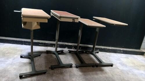 LOT OF HILL-ROM OVERBED TABLES