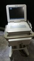 PHILIPS TC70 ECG/EKG MACHINE WITH LEADS