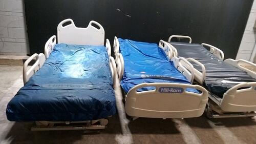 LOT OF HILL-ROM VERSACARE HOSPITAL BEDS