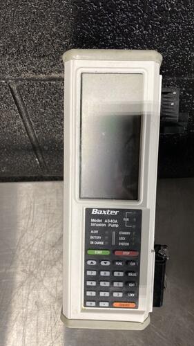 BAXTER AS40A INFUSION PUMP