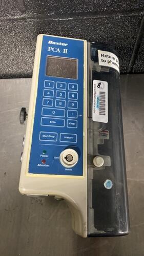 BAXTER PCA II INFUSION PUMP