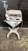 GE MAC 5000 ECG/EKG MACHINE ON CART