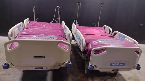 LOT OF HILL-ROM TOTAL CARE SPORT 2 HOSPITAL BEDS