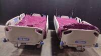 LOT OF HILL-ROM TOTAL CARE SPORT 2 HOSPITAL BEDS