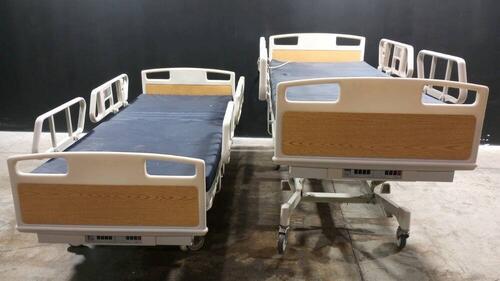 LOT OF HILL-ROM ADVANCE SERIES HOSPITAL BEDS