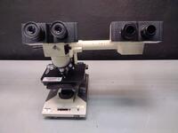 OLYMPUS BH-2 LAB MICROSCOPE WITH 5 OBJECTIVES