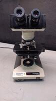 OLYMPUS BH-2 LAB MICROSCOPE WITH 5 OBJECTIVES