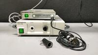 OLYMPUS ENDOSCOPY SYSTEM TO INCLUDE OTV-SC VIDEO PROCESSOR WITH CAMERA HEAD & COUPLER, CLH-250 LIGHT SOURCE