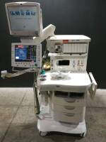 DATEX-OHMEDA AISYS ANESTHESIA MACHINE WITH (8.01 SOFTWARE VERSION) & GE B650 MONITOR