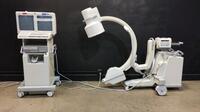 OEC SERIES 9600 C-ARM SYSTEM WITH 12 INCH II TO INCLUDE DUAL MONITOR WORKSTATION WITH HAND CONTROL & FOOTSWITCH (SERIAL# 62-0370) (DOM: 6/1998)