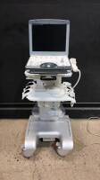 GE VIVID-I PORTABLE ULTRASOUND MACHINE WITH 1 PROBE(7S) (SERIAL# 004557VI) (DOM: 2008)