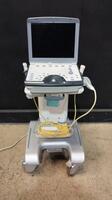 GE VIVID-I PORTABLE ULTRASOUND MACHINE WITH 2 PROBES (3S) (SERIAL# 003299VI) (DOM: 2007)