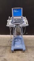 SONOSITE M-TURBO PORTABLE ULTRASOUND MACHINE WITH 2 PROBES (L25, L38) (SERIAL# 039LQK) (DOM: 12/2007)