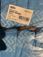 LOT OF (13) MANUFACTURER PALLETS OF 350-10 SHOE COVERS 100/BAG, 10 BAG/CASE, 1000EA PER CASE (LOCATED IN COON RAPIDS MN)