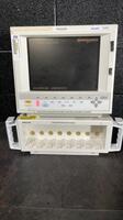 PHILIPS M1204A PATIENT MONITOR W/MODULE RACK