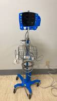 GE DINAMAP V100 PATIENT MONITOR ON ROLLING STAND