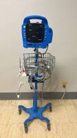 GE DINAMAP PRO CARE PATIENT MONITOR ON ROLLING STAND