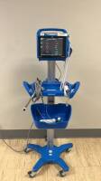 GE DINAMAP VC150 PATIENT MONITOR ON ROLLING STAND