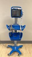 GE DINAMAP VC150 PATIENT MONITOR ON ROLLING STAND