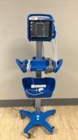 GE DINAMAP VC150 PATIENT MONITOR ON ROLLING STAND