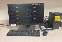 MINDRAY BENEVSION BENEVISION CENTRAL MONITORING SYSTEM W/ DELL P2418HT FLAT PANEL MONITOR, DELL SK-2006 KEYBOARD, TRIPP-LITE OMNIVS800 UPS SYSTEM, HP MOUSE