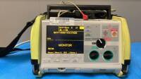 ZOLL MSERIES BIPHASIC DEFIBRILLATOR W/ 3 LEAD ECG, SPO2, PACING, ANALYZE, ECG, W/ BATTERY