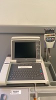 GE MAC 5000 ECG/EKG MACHINE W/ GE CAM-14 ACQUISITION MODULE & LEADS