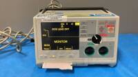 ZOLL MSERIES BIPHASIC DEFIBRILLATOR W/ 3 LEAD ECG, PACING, ANALYZE, ECG, W/ BATTERY