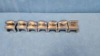 LOT OF QTY (7) SURGICAL TABLE CLAMPS