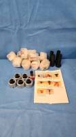 LOT OF SURGICAL LIGHT ADAPTERS