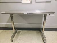 BLICKMAN STAINLESS STEEL HIGH-LOW TABLE