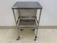 STAINLESS STEEL TABLE, 1-SHELF