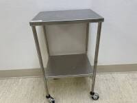 STAINLESS STEEL TABLE, 1-SHELF