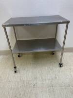 STAINLESS STEEL TABLE, 1-SHELF