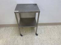 STAINLESS STEEL TABLE, 1-SHELF